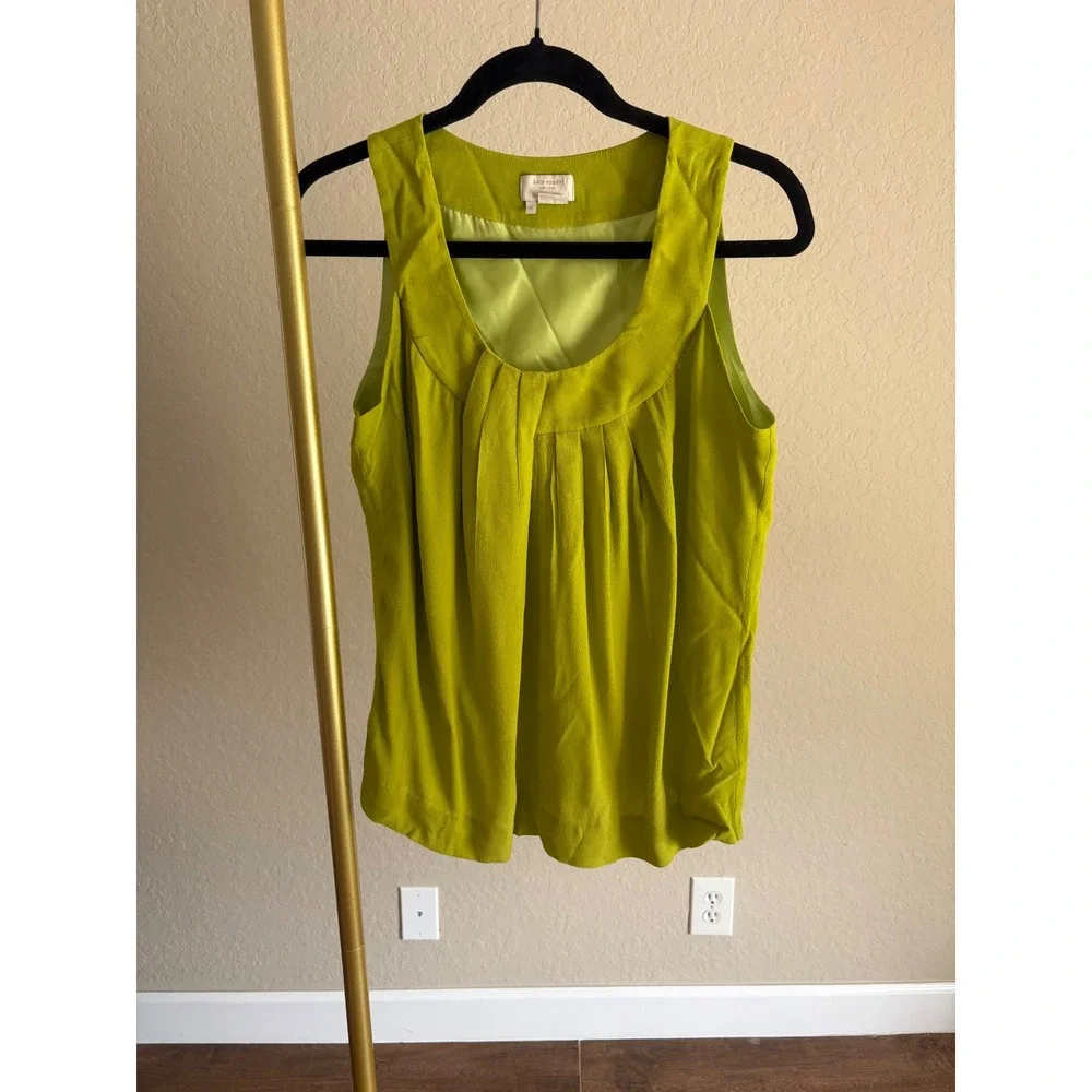 Kate Spade New York Top Chartreuse Lime S Designer Dopamine Dressing Resort